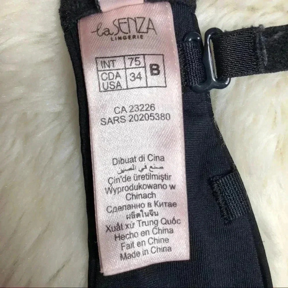 La Senza Black So Free  Bra Size 34B - Picture 15 of 16